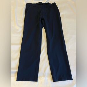 British Polo Men’s Dress Pants Dark Blue Stretch. Used. Good condition.